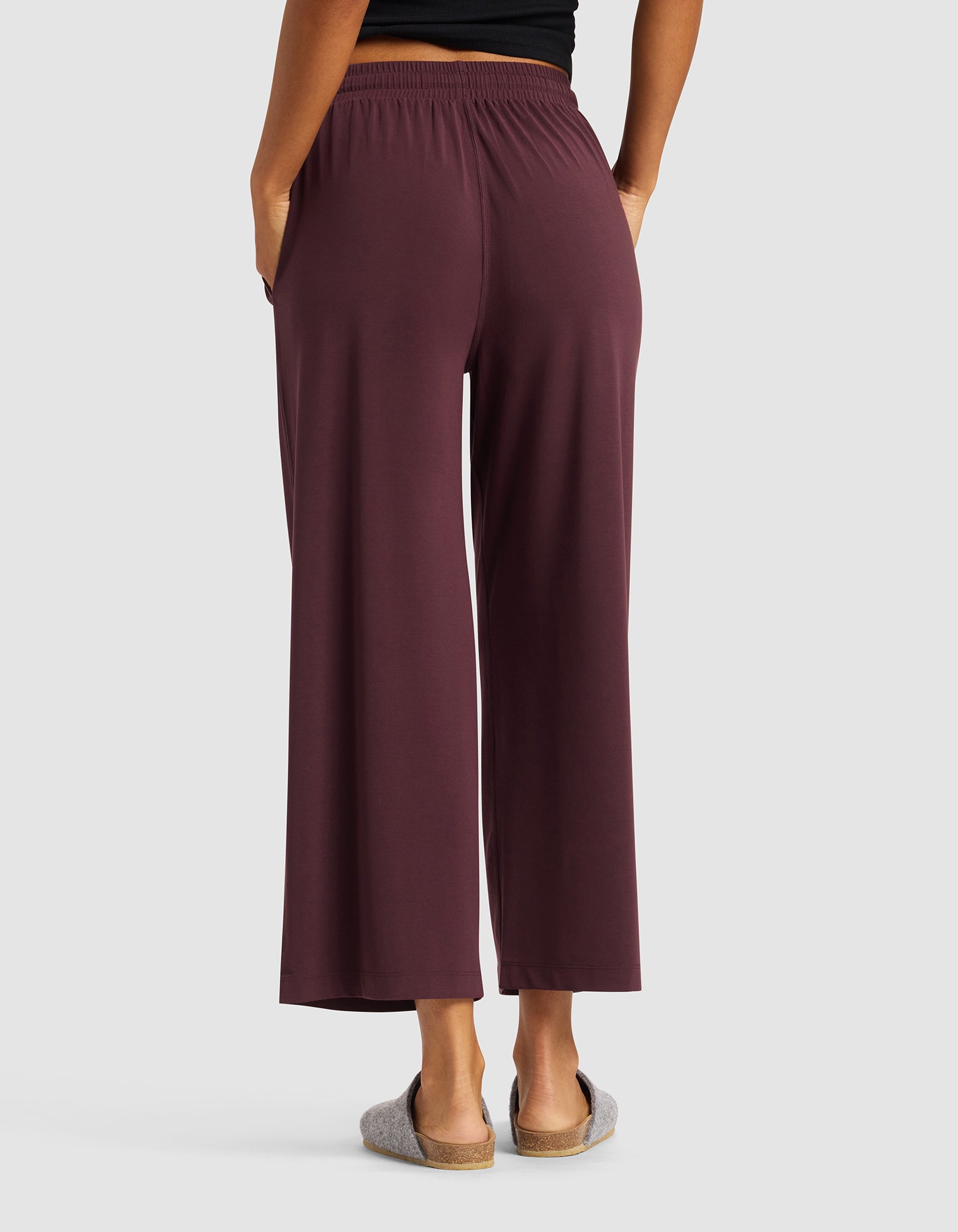 Women's Studio Cropped Wide Leg Pant - Image 2