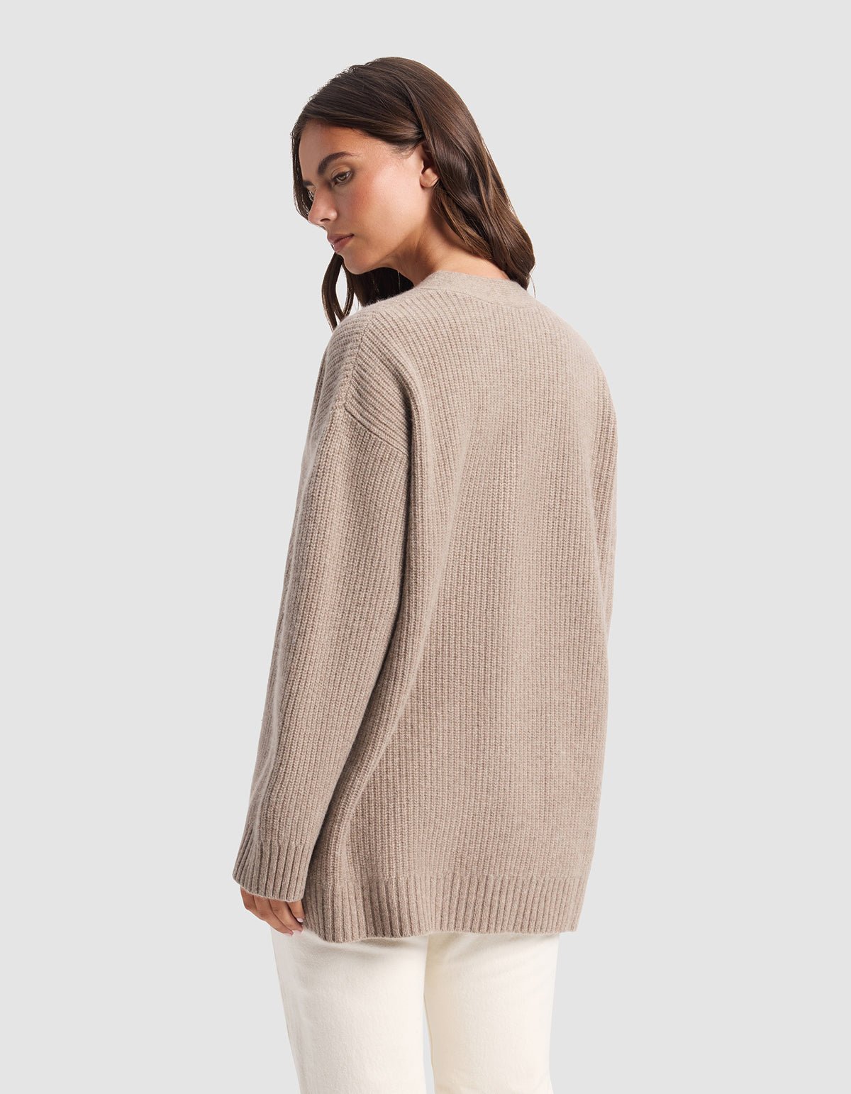 Oversized Sunday Cashmere Cardigan - Last Chance - Image 9