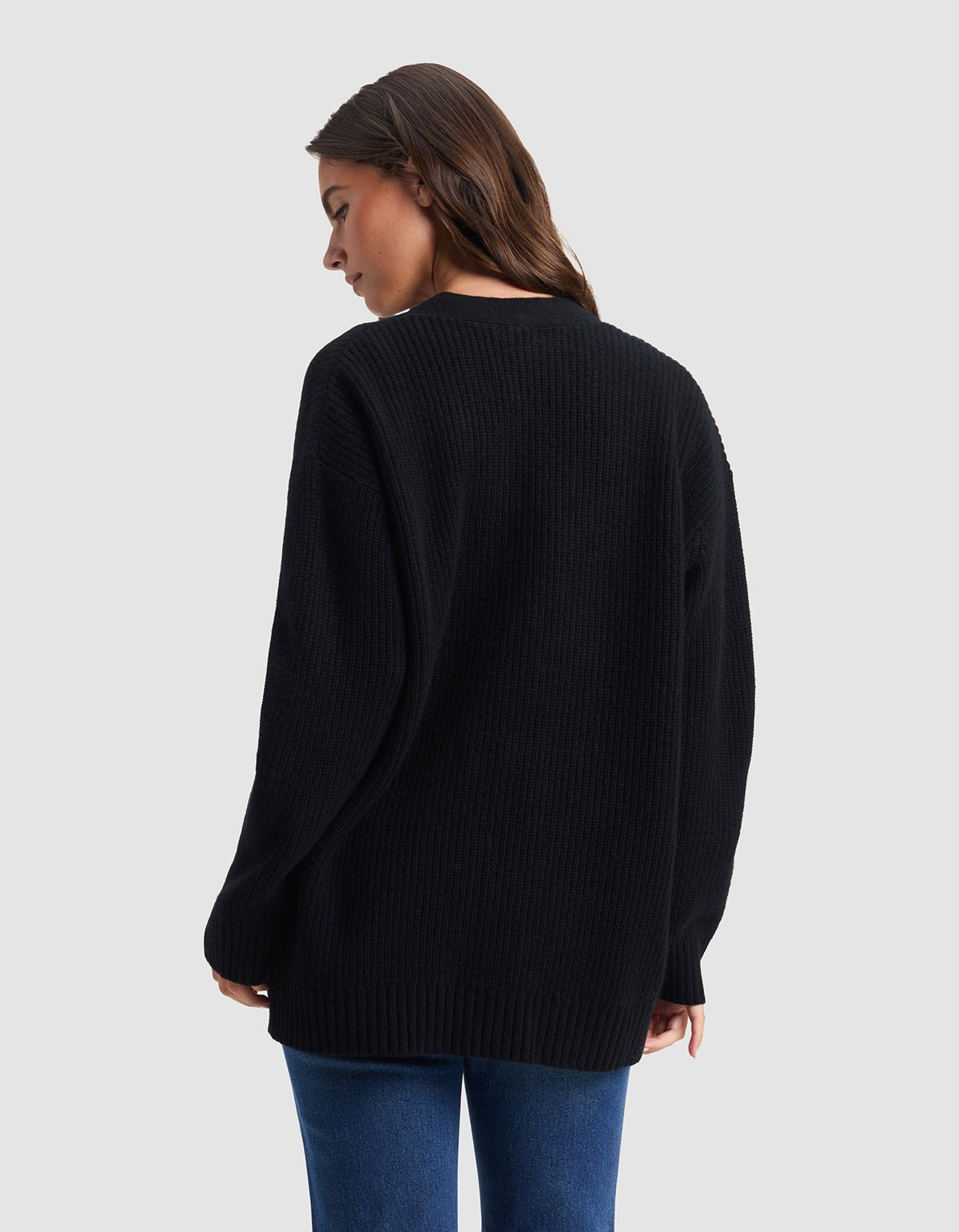 Oversized Sunday Cashmere Cardigan - Last Chance - Image 12